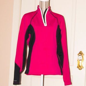 Obermeyer Pink 1/4 Zip Pullover M